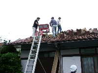 屋根の軽量化工事